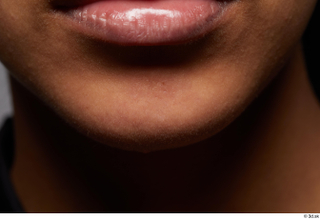 HD Face Skin Paulina Nores chin face lips mouth skin…